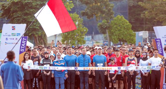 10th Bogor City of Runners bersama Kang Bima dan Milo - JPNN.com