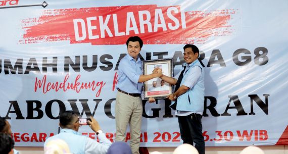 Sukarelawan Rumah Nusantara G8 Dukung Prabowo-Gibran - JPNN.com