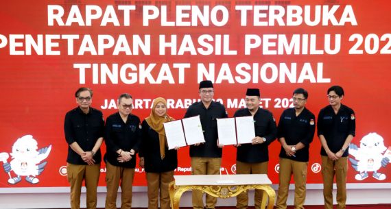 KPU Tetapkan Prabowo-Gibran Sebagai Capres-cawapres Pemenang Pemilu 2024 - JPNN.com