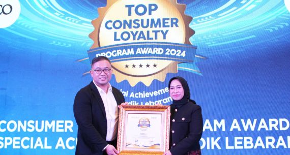 BRI Life Raih Penghargaan Top Consumer Loyalty Program Award 2024 - JPNN.com