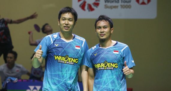 Ahsan dan Hendra Melaju Ke Babak 16 Besar Indonesia Open 2024 - JPNN.com