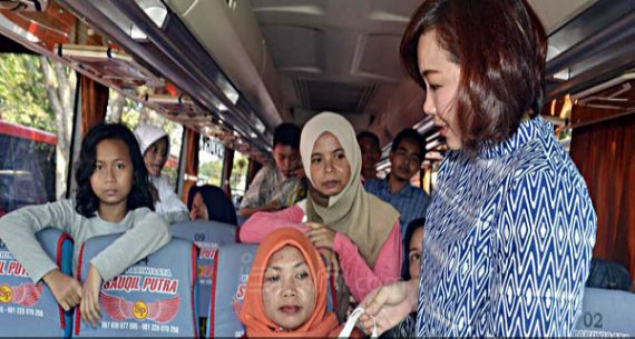 Mudik Gratis bantuan Gubernur, Bupati/ Walikota se-Jawa Tengah, Bank Jateng dan Cap Kaki Tiga - JPNN.com