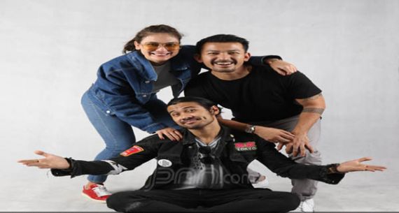 Luna Maya, Chicco Jerikho, dan Rio Dewanto - JPNN.com