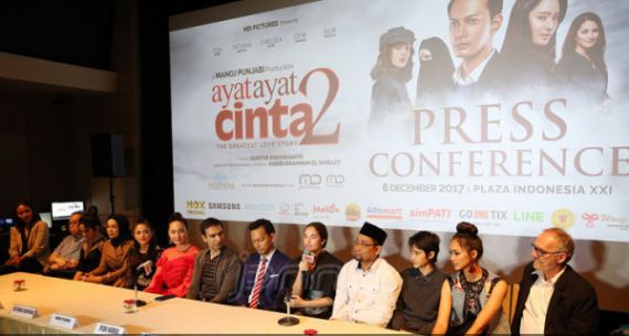 Press Screening dan Konpers Film Ayat-Ayat Cinta 2 - JPNN.com