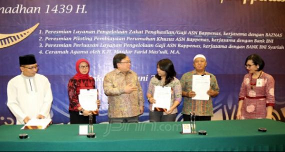 Launching Pilot Project Penyediaan Rumah ASN Khusus Pegawai Kementerian PPN/Bappenas - JPNN.com