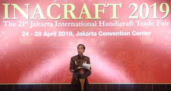 Presiden Jokowi Buka INACRAFT 2019 - JPNN.com