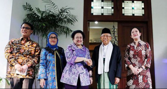 Megawati dan Ma'ruf Amin Bertemu - JPNN.com