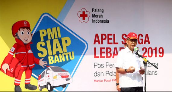 PMI Gelar Apel Siaga Lebaran 2019 - JPNN.com