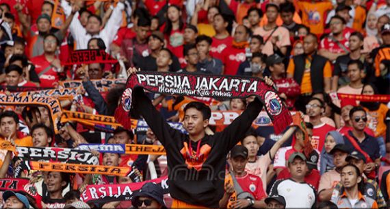 Suporter Persija Jakarta - JPNN.com