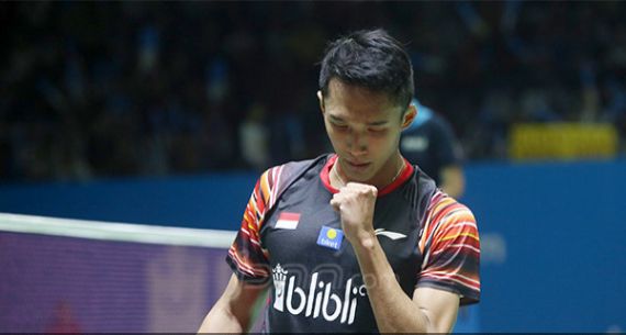 Jonatan Christie Taklukkan Pebulutangkis Denmark - JPNN.com