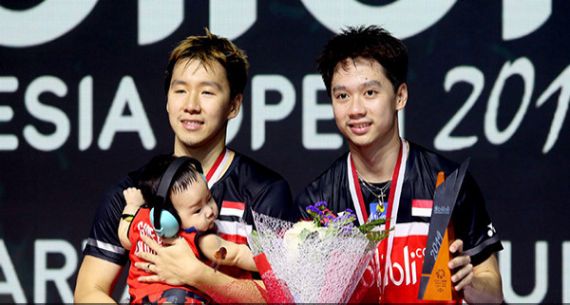 Marcus / Kevin Taklukkan Ahsan / Hendra - JPNN.com