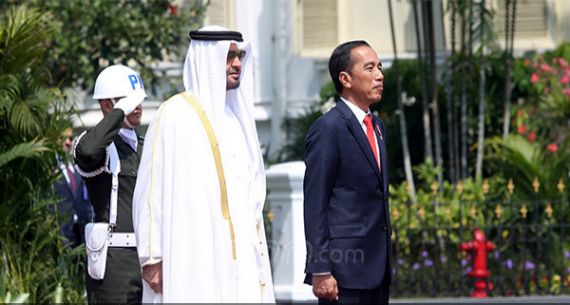 Presiden Jokowi Sambut Putra Mahkota Abu Dhabi - JPNN.com