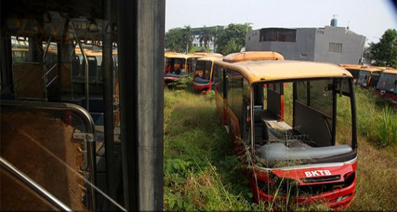 Ratusan Bus Transjakarta Mangkrak Tak Terawat - JPNN.com