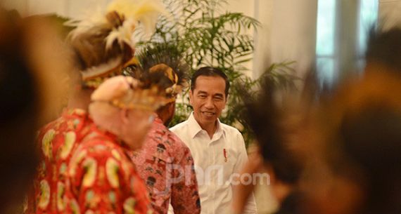 Tokoh Papua dan Papua Barat Temui Presiden Jokowi - JPNN.com