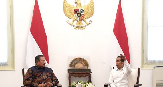 Presiden Joko Widodo Bertemu dengan SBY - JPNN.com