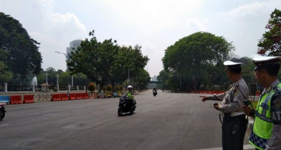 Jalan Merdeka Utara dan Barat Ditutup - JPNN.com