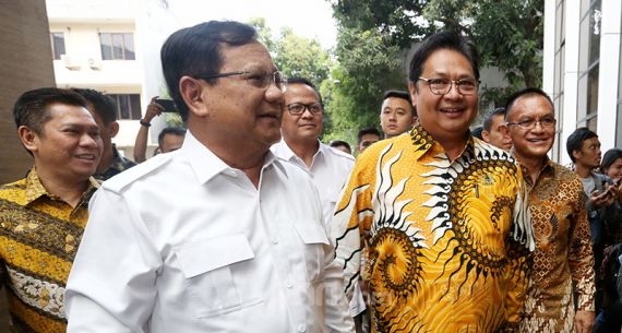 Prabowo Subianto Temui Airlangga Hartarto - JPNN.com