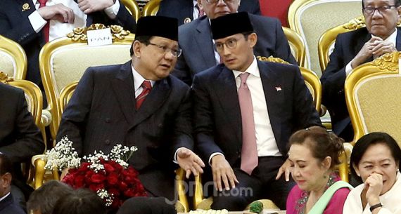 Prabowo Subianto dan Sandiaga Uno - JPNN.com