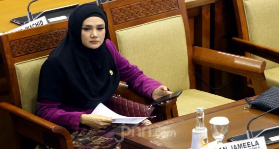 Anggota DPR Mulan Jameela - JPNN.com