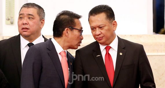 Bambang Soesatyo dan Herman Herry - JPNN.com