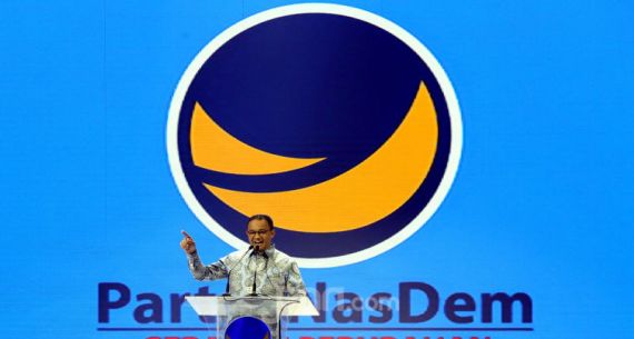 Gubernur DKI Jakarta Anies Baswedan Berpidato Di Depan Ketua Umum dan Kader Partai Nasdem - JPNN.com