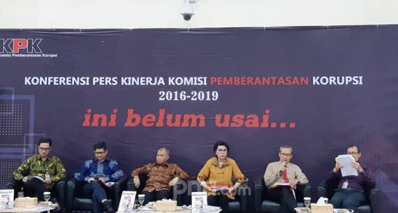 KPK Umumkan Kinerja Sepanjang 2016-2019 - JPNN.com