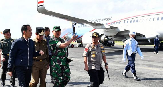 Presiden Jokowi Tiba di Natuna - JPNN.com