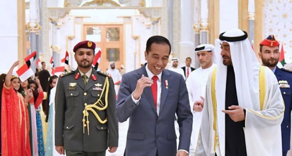 Putra Mahkota Uni Emirat Arab Sambut Jokowi - JPNN.com