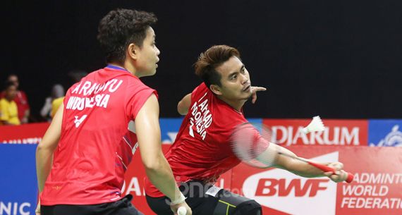 Tontowi/Apriyani Tumbang di 16 Besar Indonesia Masters 2020 - JPNN.com