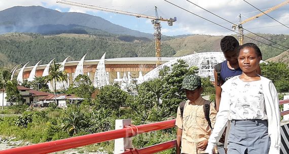 Sambut PON XX, Stadion Utama Papua Bangkit Berbenah - JPNN.com