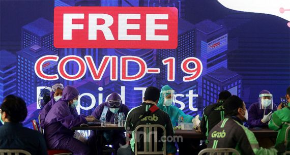 Rapid Rest Covid-19 Gratis Diserbu Warga - JPNN.com