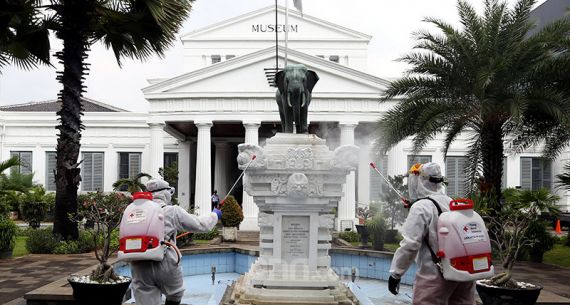 Masa Transisi, Museum Nasional Disemprot Disinfektan - JPNN.com