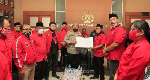 PDIP Kota Tangerang Berikan Dukungan untuk Kepolisian - JPNN.com