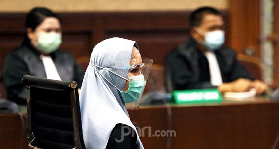 Pinangki Sirna Malasari Jalani Sidang Pembacaan Eksepsi - JPNN.com