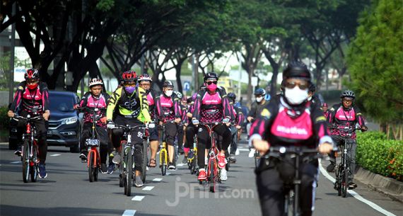 Gowes Asyik dan Aman dengan Menerapkan Protokol Kesehatan - JPNN.com