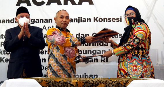 Kemenhub dan PT Pelabuhan Tiga Bersaudara Teken MoU - JPNN.com