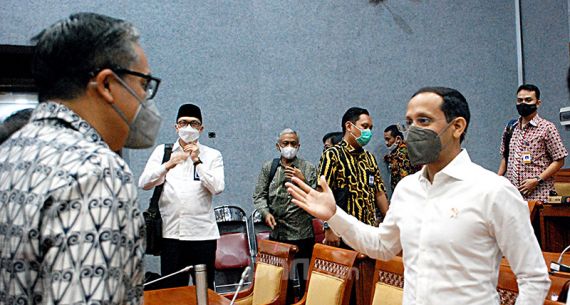 Menteri Nadiem Hadiri Raker Komisi X DPR - JPNN.com