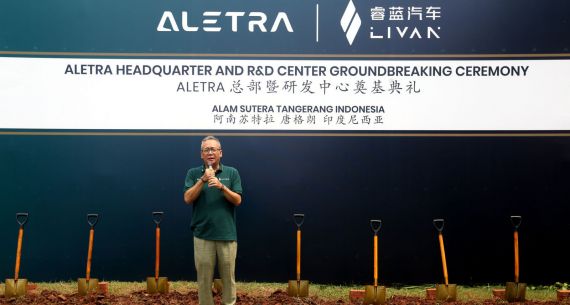 Groundbreaking Pembangunan R&D Center Setir Kanan Khusus Aletra - JPNN.com