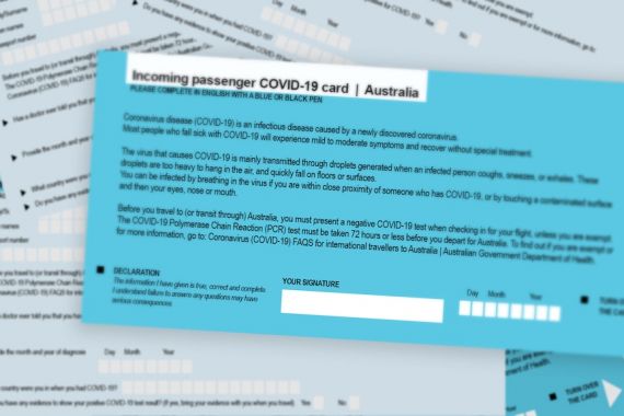 Kartu Kedatangan Internasional ke Australia Harus Mengisi Riwayat COVID dan Vaksinasi - JPNN.COM