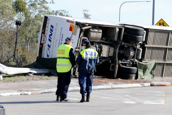 Dunia Hari Ini: Sebuah Bus di Australia Alami Kecelakaan Maut - JPNN.COM