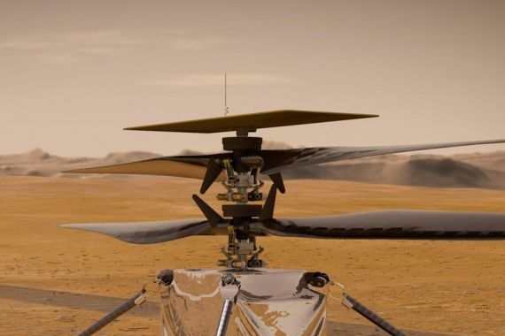 Dunia Hari Ini: Helikopter ini Mengirimkan Pesan dari Mars ke Bumi - JPNN.COM