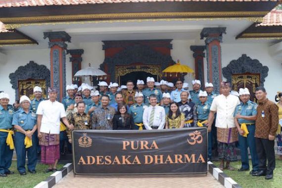 Kasal Resmikan Pura Adesaka Dharma di Mabesal - JPNN.COM