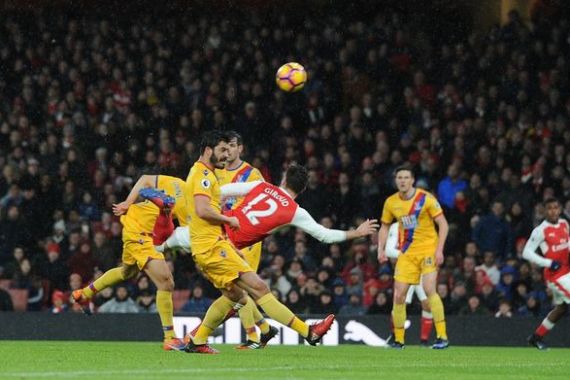 Lihatlah..Tendangan Kalajengking Olivier Giroud - JPNN.COM