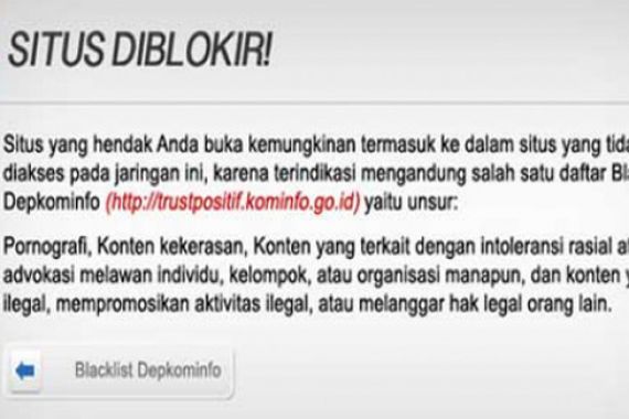 Kemenkominfo Blokir 800 Ribu Situs Internet - JPNN.COM