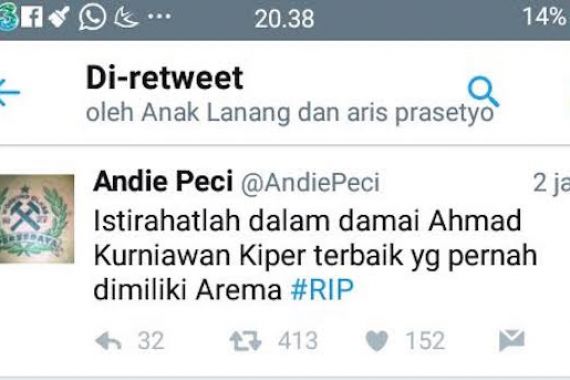 Bonek Sebut AK Kiper Terbaik Sepanjang Masa Arema - JPNN.COM