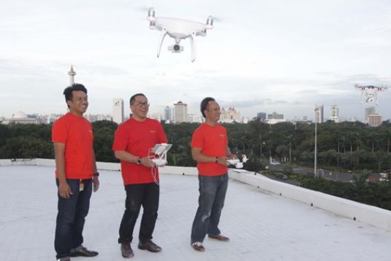 Indosat Ooredoo Berdayakan Komunitas Drone - JPNN.COM
