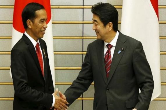 Jokowi dan Bogor Sambut Meriah Perdana Menteri Abe - JPNN.COM