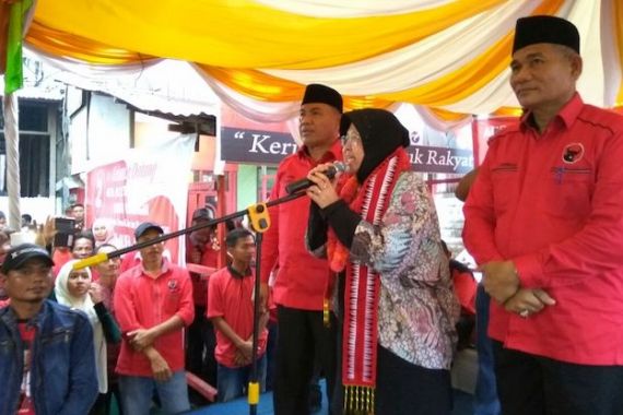 Bu Risma Semangati Jago PDIP di Pilkada Simeulue - JPNN.COM