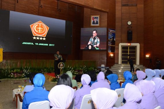 Pengurus Jalasenastri Terima Pengarahan Panglima TNI - JPNN.COM