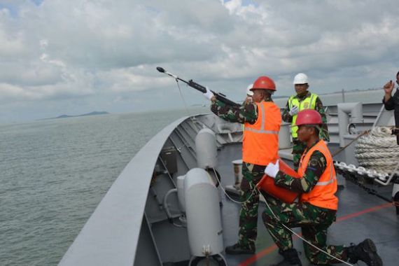 Jelang ke Pakistan, Prajurit KRI SIM Gelar Latihan RAS - JPNN.COM